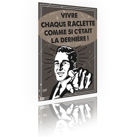Panneau Raclette